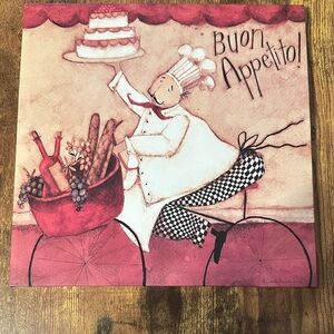 Chef-Themed Wall Art Decor